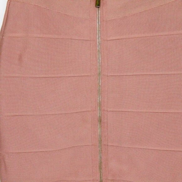 BCBGMAXAZRIA Bodycon Bandage Skirt  in Toffee - Picture 6 of 12